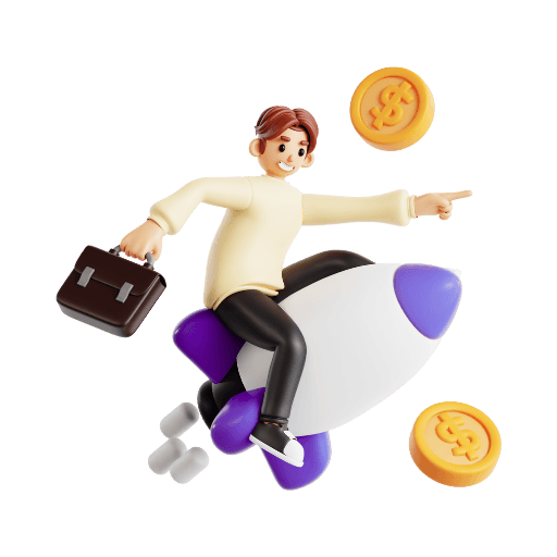 Man On Rocket